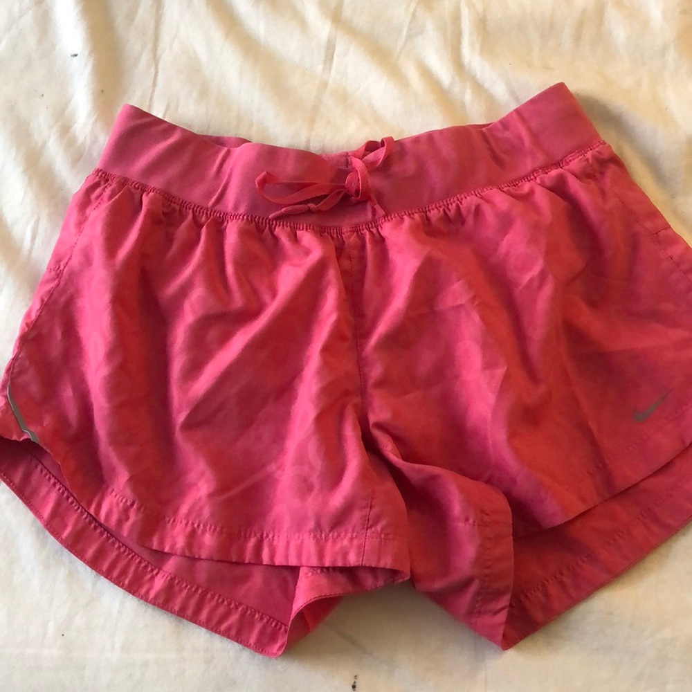 Pink Nike Running Shorts